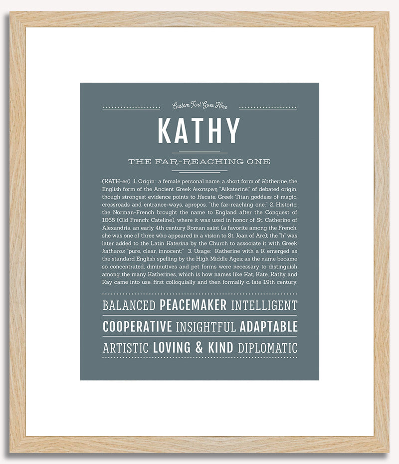 Kathy | Name Art Print