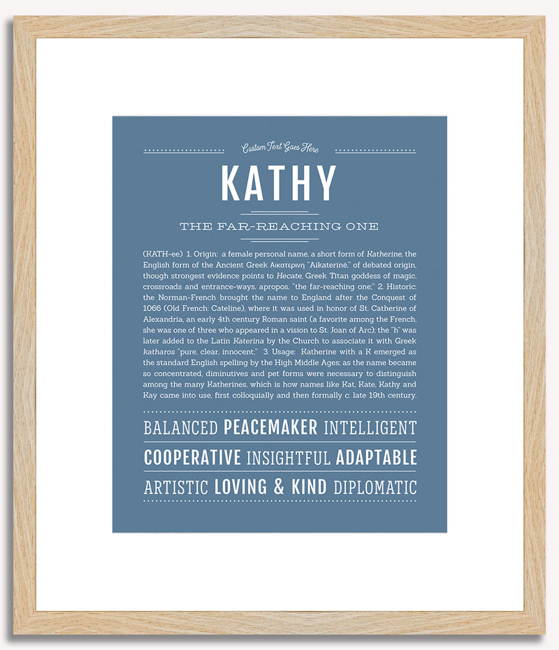 Kathy | Name Art Print