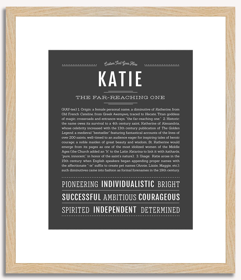 Katie | Name Art Print