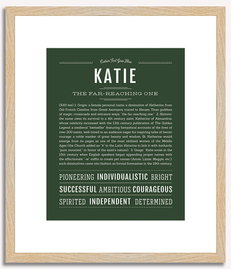 Katie | Name Art Print