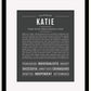 Frame Options | Charcoal Gray | Black Frame, Matted