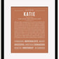 Frame Options | Terra Cotta | Black Frame, Matted