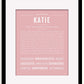 Frame Options | Dusty Rose | Black Frame, Matted