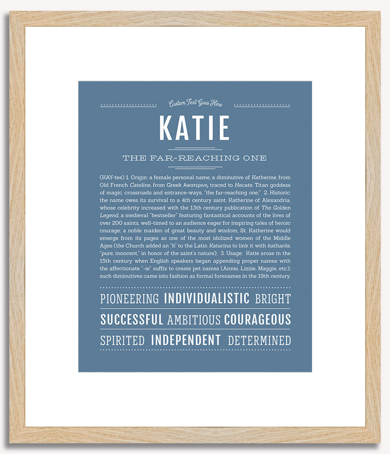 Katie | Name Art Print