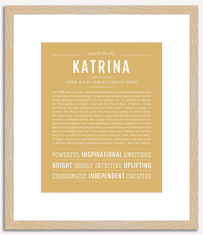 Katrina | Name Art Print