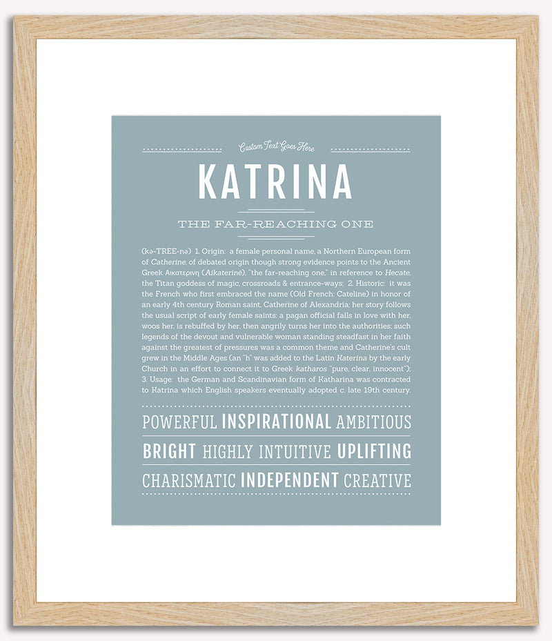 Katrina | Name Art Print