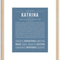 Katrina | Name Art Print