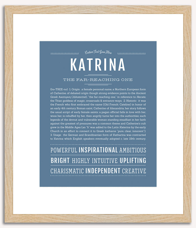 Katrina | Name Art Print