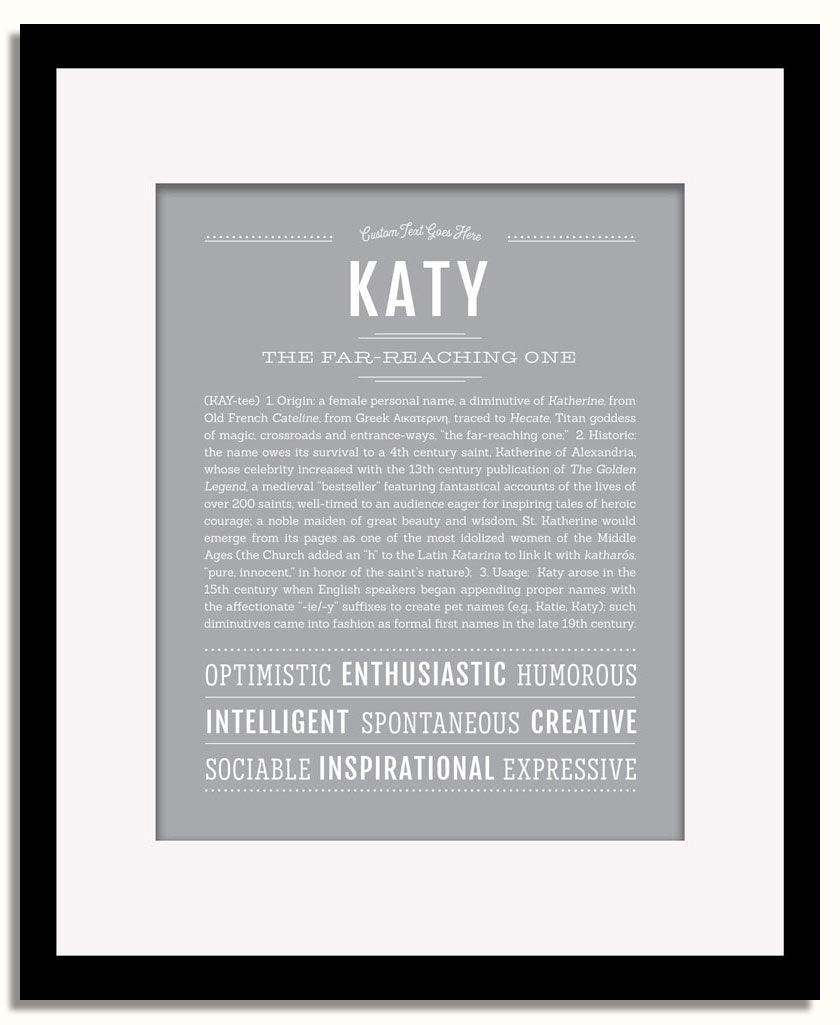 Frame Options | Sage | Black Frame, Matted