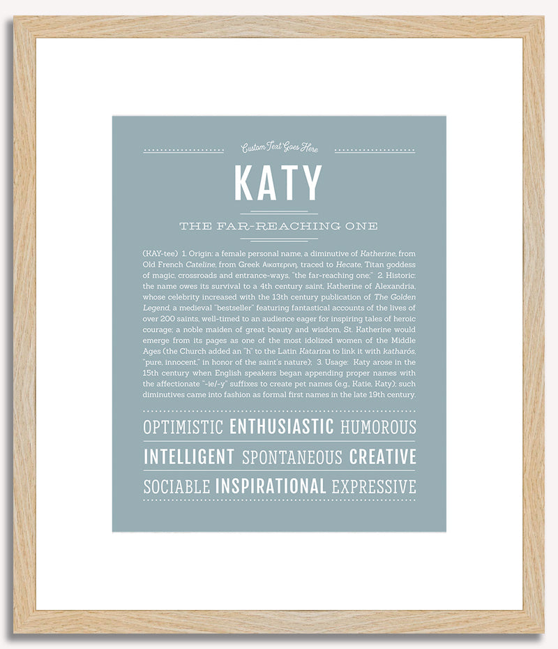 Katy | Name Art Print