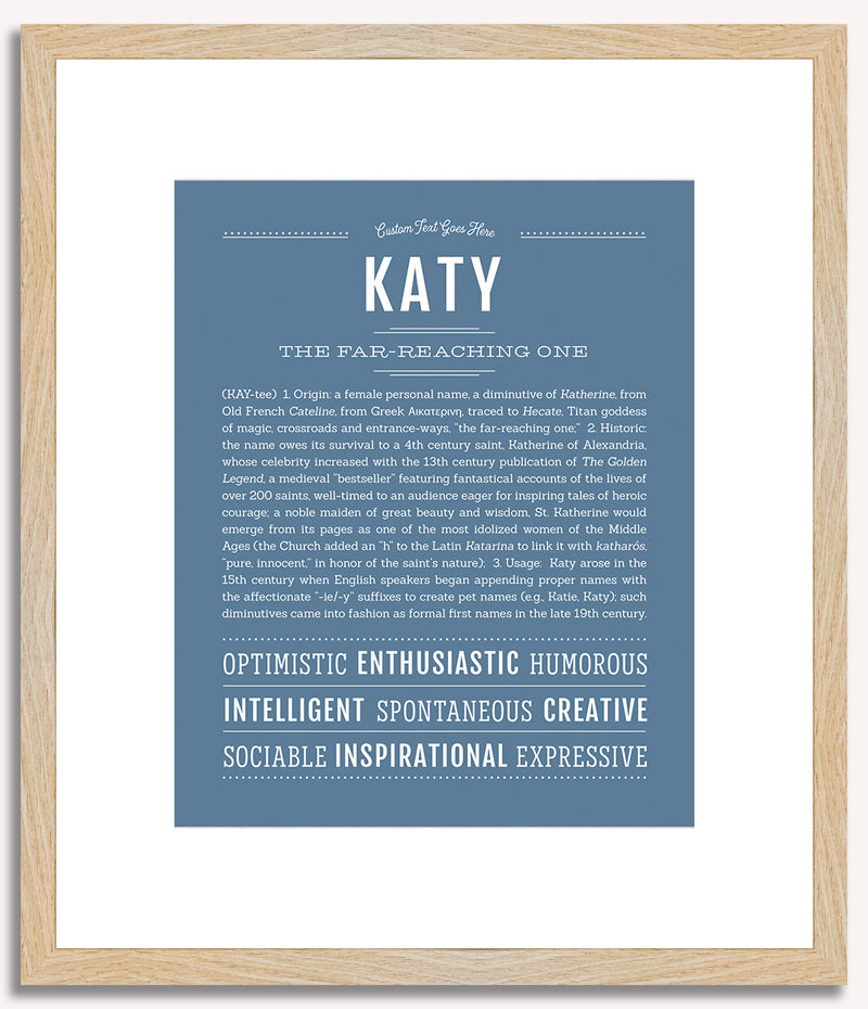 Katy | Name Art Print