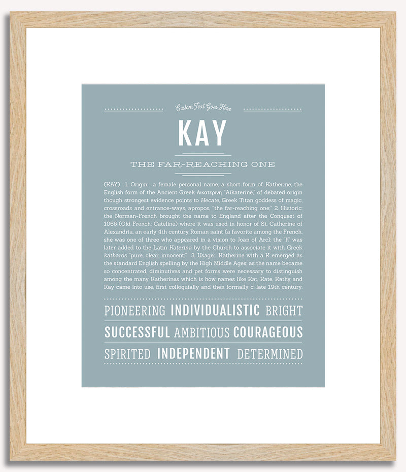 Kay | Name Art Print