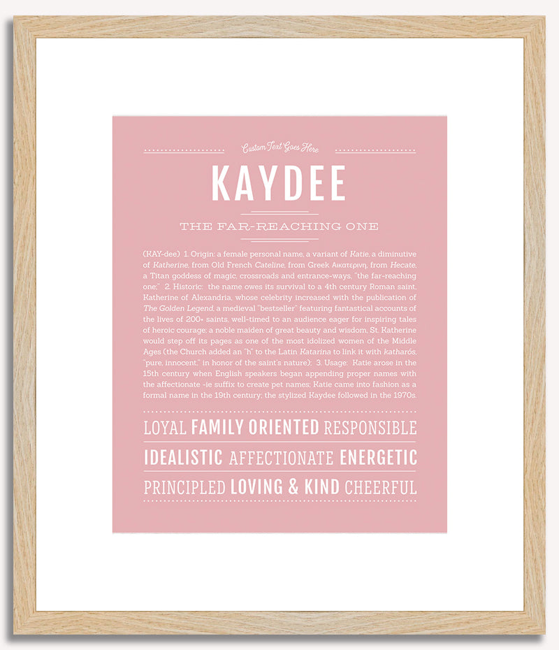 Kaydee | Name Art Print