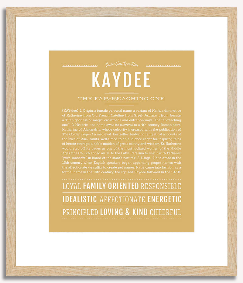 Kaydee | Name Art Print