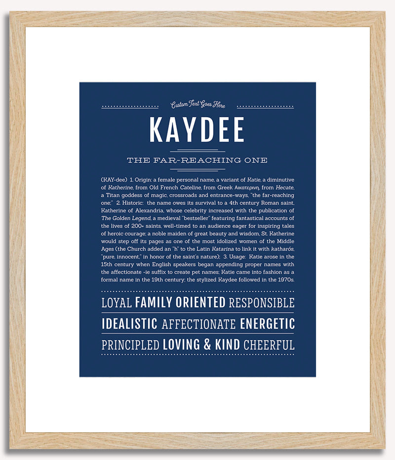 Kaydee | Name Art Print