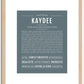 Kaydee | Name Art Print