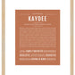 Kaydee | Name Art Print