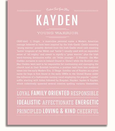 Frame Options | Dusty Rose | No Frame