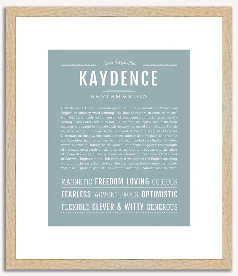 Kaydence | Name Art Print