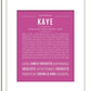 Frame Options | Dark Pink | White Frame, Matted