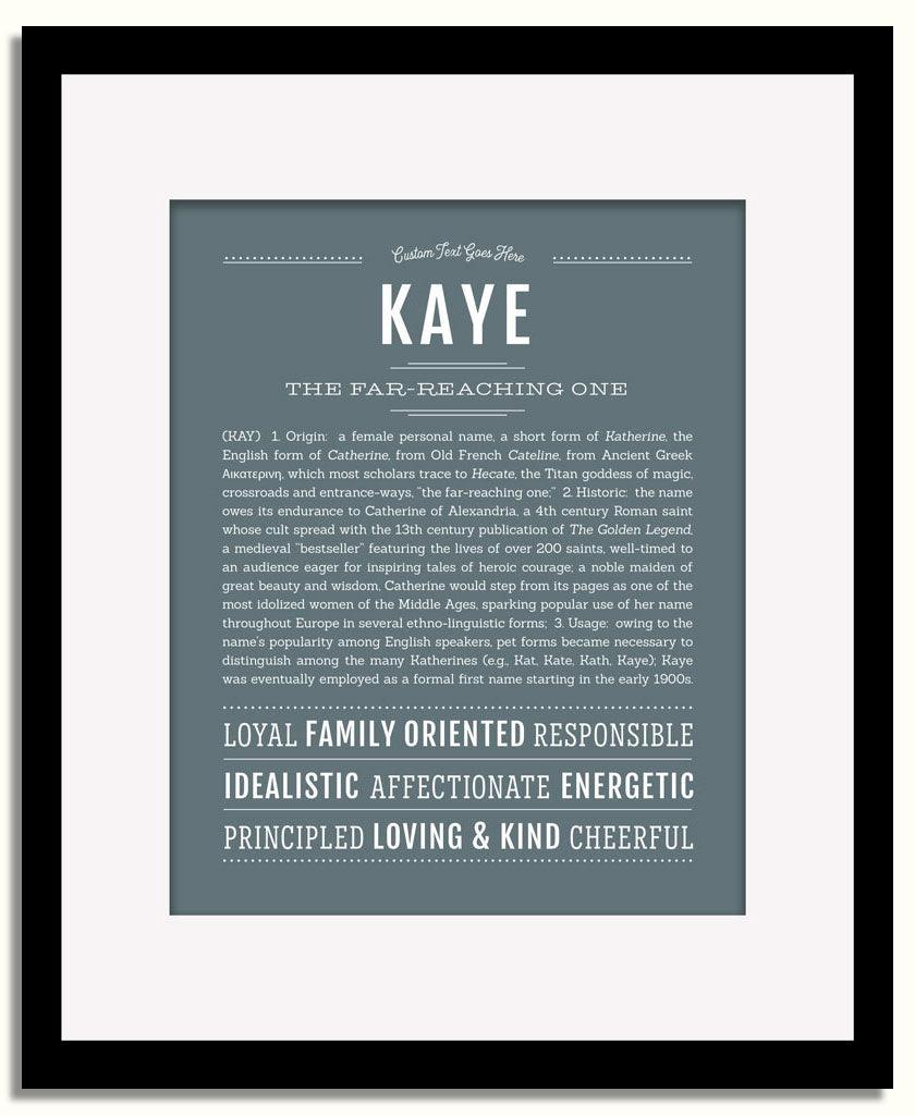 Frame Options | Night Rendezvous | Black Frame, Matted