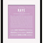 Frame Options | Lilac | Black Frame, Matted