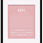 Frame Options | Dusty Rose | Black Frame, Matted