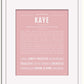 Frame Options | Dusty Rose | White Frame, Matted