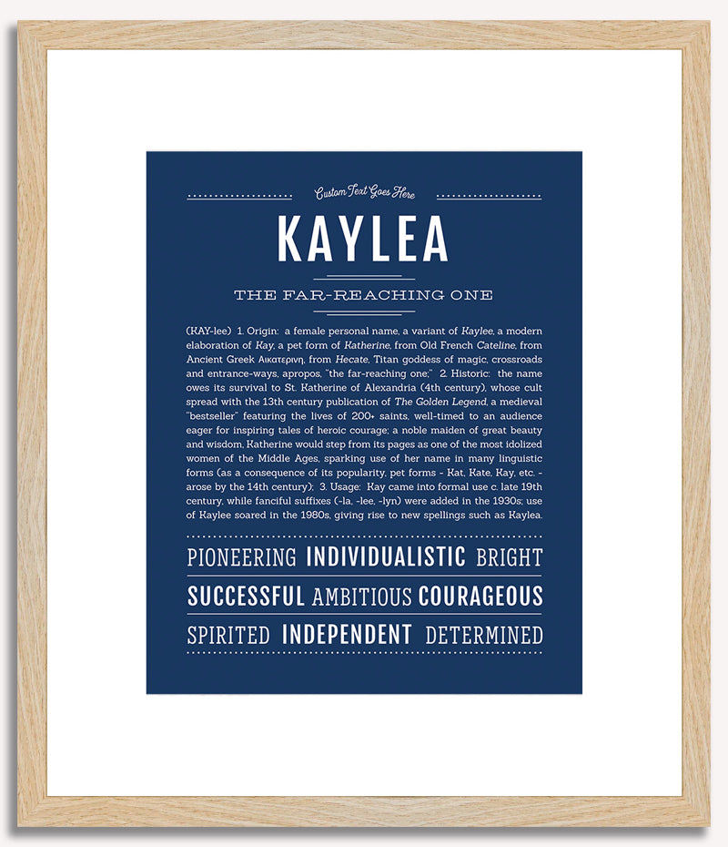 Kaylea | Name Art Print