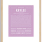 Kaylee | Name Art Print