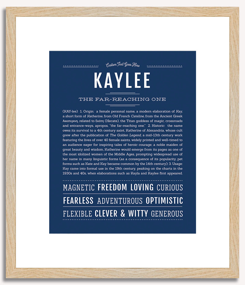 Kaylee | Name Art Print