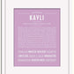 Frame Options | Lilac | White Frame, Matted