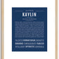 Kaylin | Name Art Print