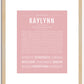 Kaylynn | Name Art Print