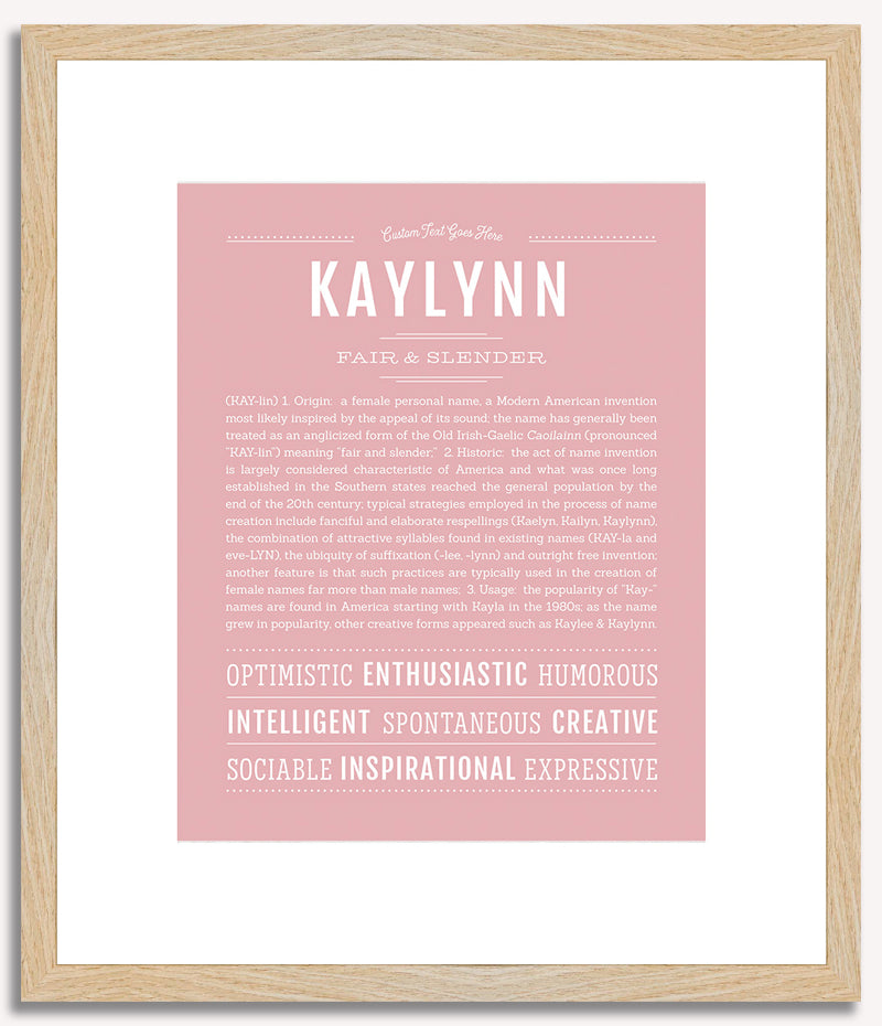 Kaylynn | Name Art Print