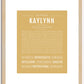 Kaylynn | Name Art Print