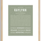 Kaylynn | Name Art Print