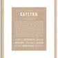 Kaylynn | Name Art Print