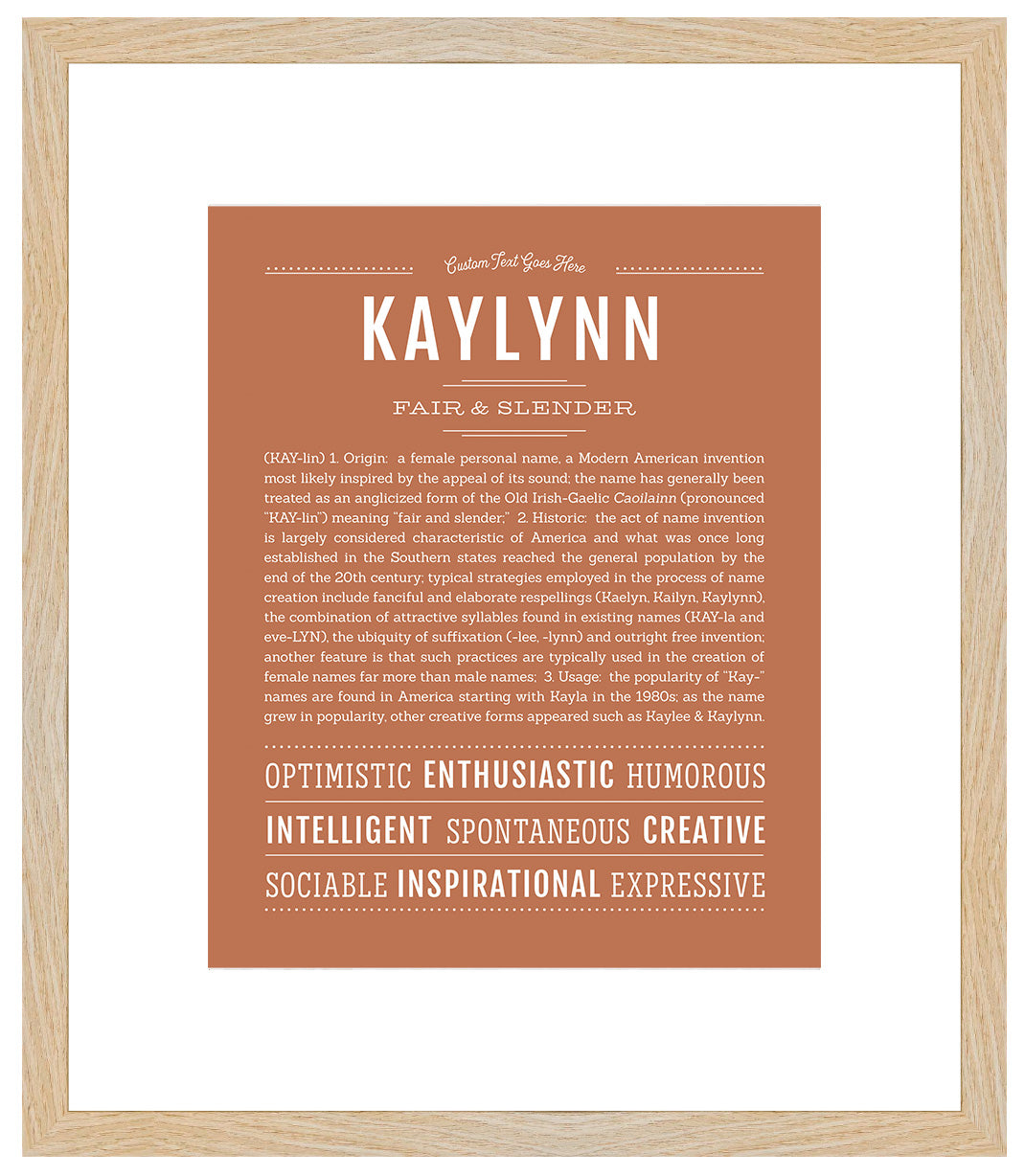 Kaylynn | Name Art Print