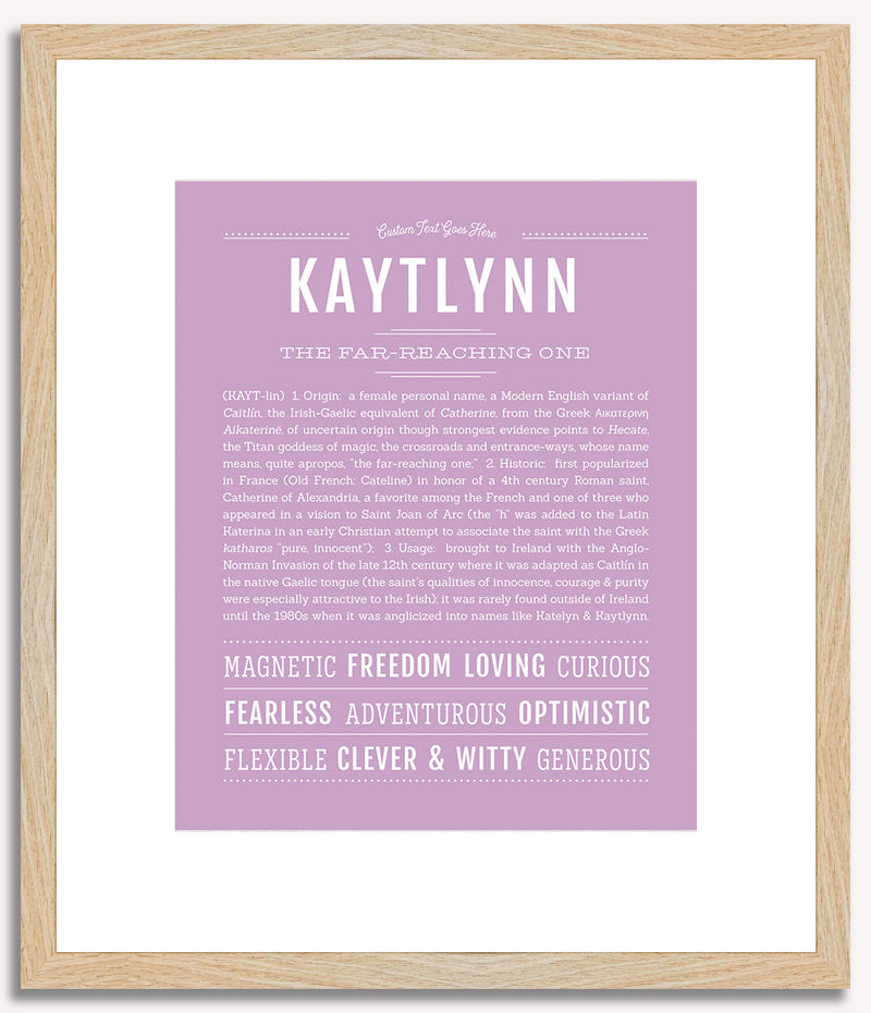 Kaytlynn | Name Art Print