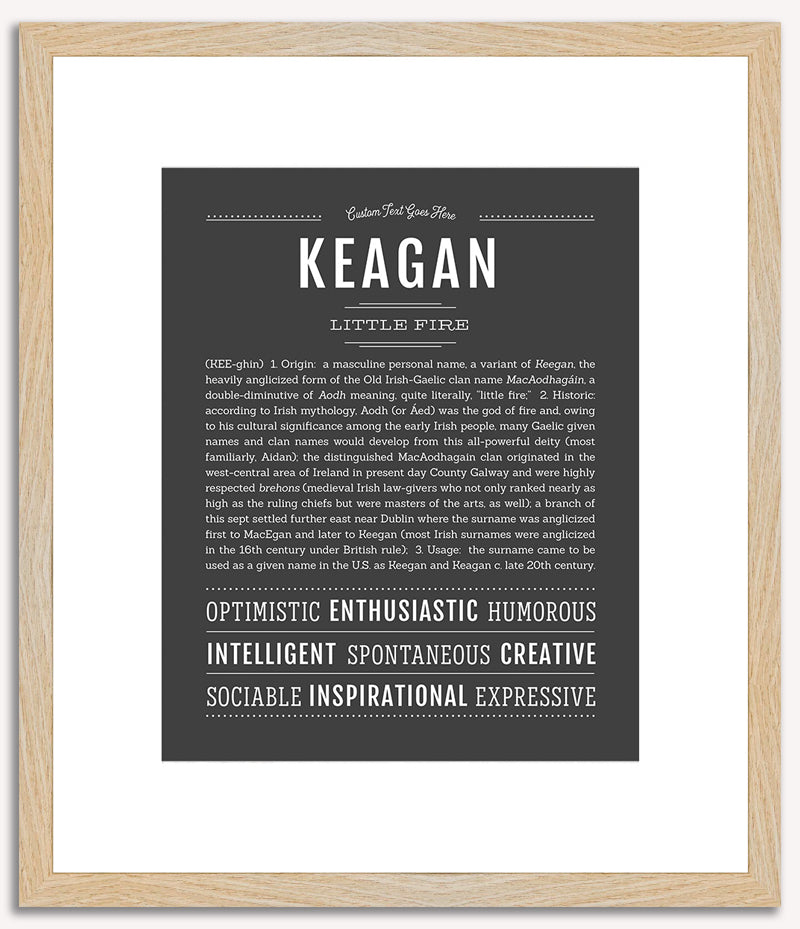 Keagan | Name Art Print