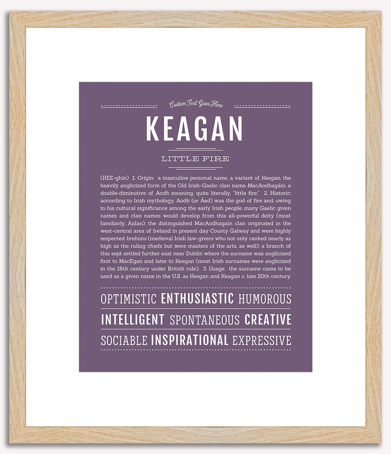 Keagan | Name Art Print