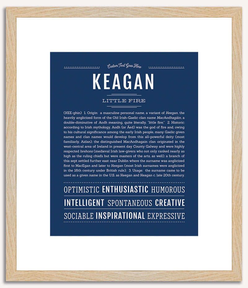 Keagan | Name Art Print