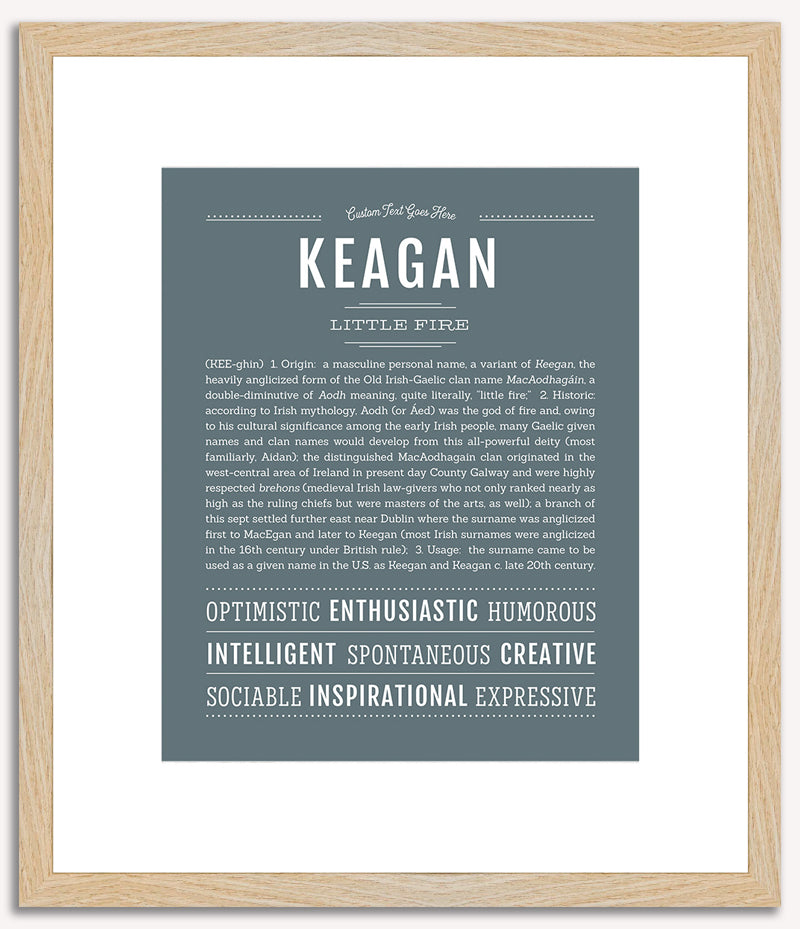 Keagan | Name Art Print