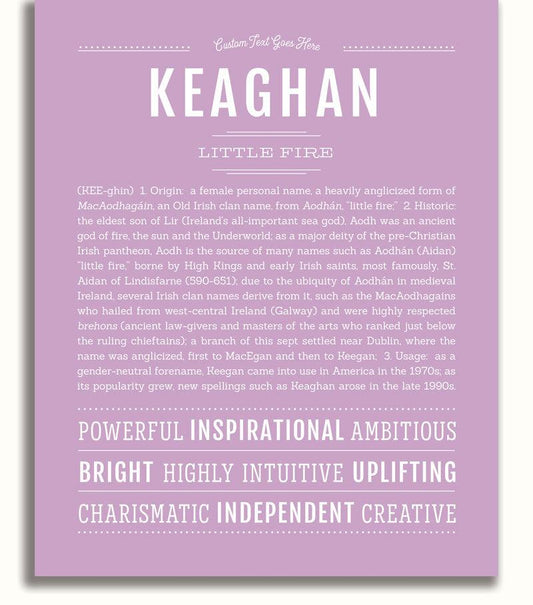 Frame Options | Lilac | No Frame