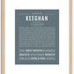 Keeghan | Name Art Print