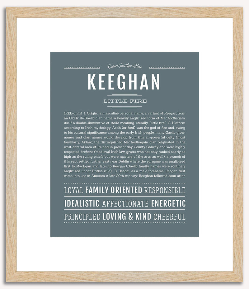 Keeghan | Name Art Print