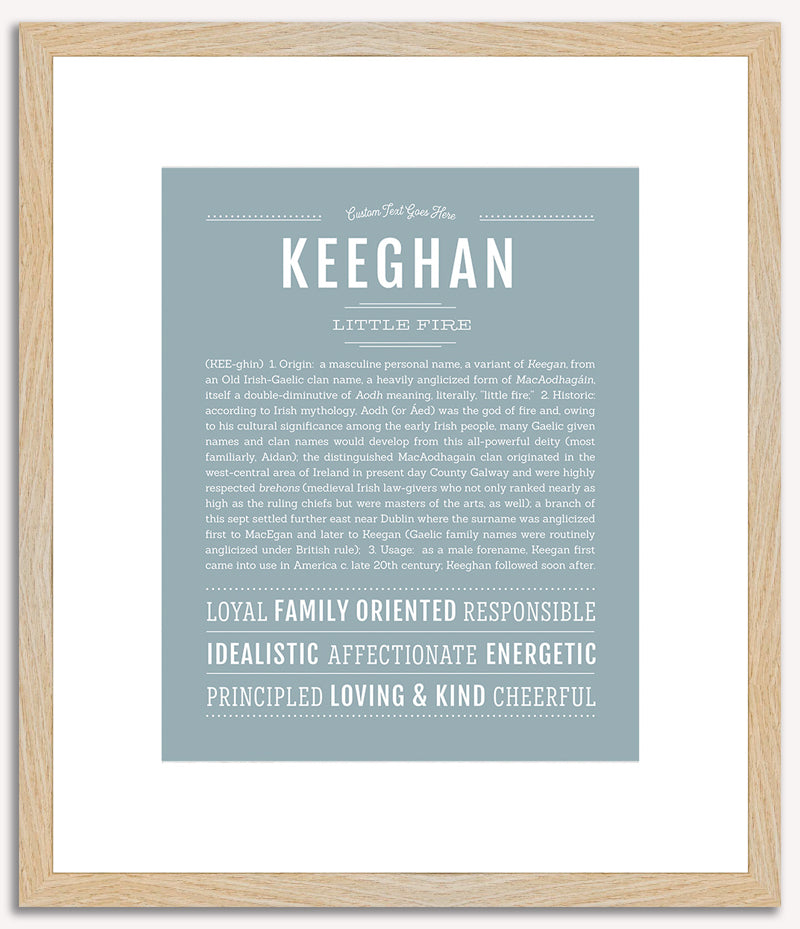 Keeghan | Name Art Print