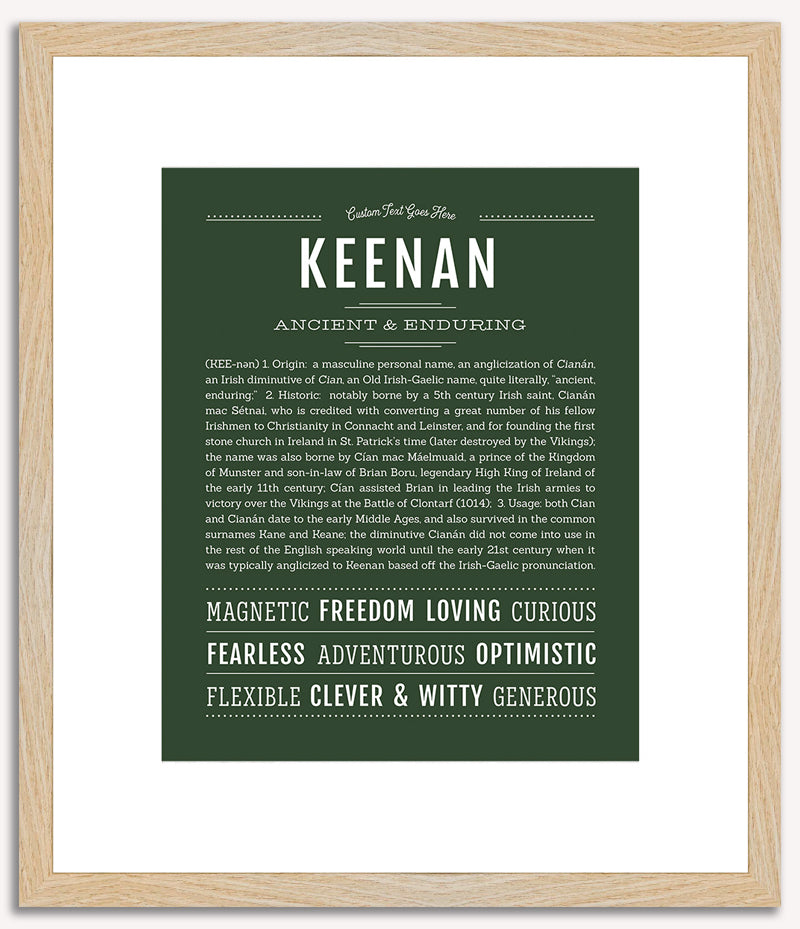 Keenan | Name Art Print