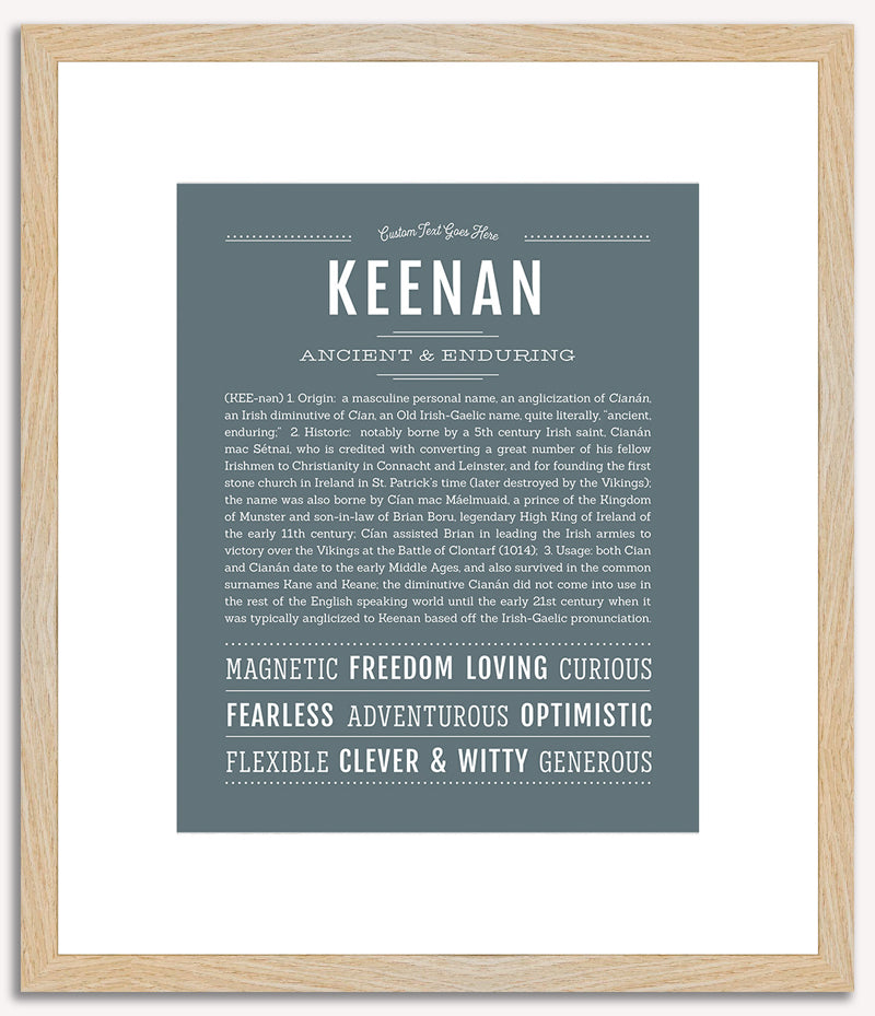 Keenan | Name Art Print